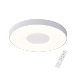 100W LED Griestu lampa COIN White Ø65 Dimmējama 7560