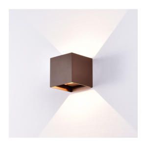12W LED Sienas lampa DAVOS Corten IP54 6527