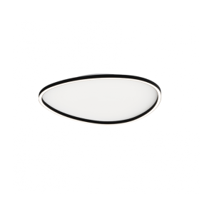 39W LED Griestu lampa CEILING Black Dimmējama 23208