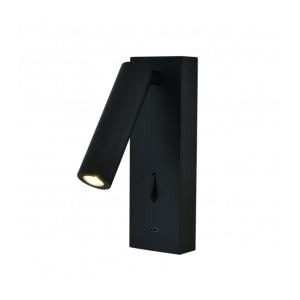 3W LED Sienas lampa TARIFA III Black 8985