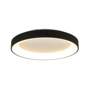 45W LED Griestu lampa NISEKO II Black Ø50 SMART 8581