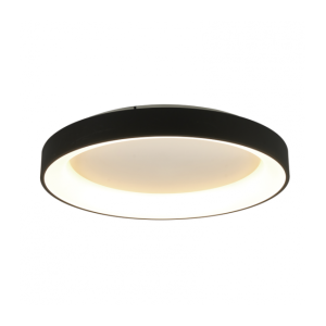 50W LED Griestu lampa NISEKO II Black Ø65 SMART 8580