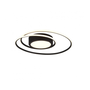 56W LED Griestu lampa YAVA Black Ø60 Dimmējama 672310232