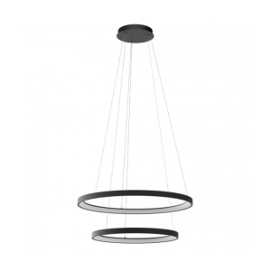 110W LED Piekarama lampa ICONIC Black Ø78 CCT Dimmējama 01-3922