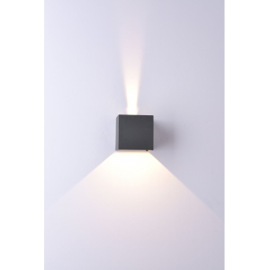 12W LED Sienas lampa DAVOS Dark Grey IP54 6520
