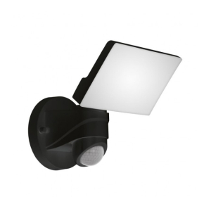 13W LED Gaismeklis ar kustības sensoru PAGINO Black IP44 98178