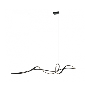 27W LED Piekarama lampa Black Dimmējama 23109