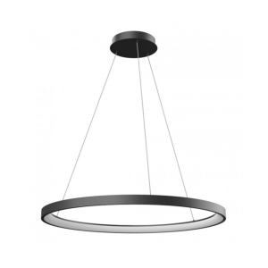 60W LED Piekarama lampa ICONIC Black Ø78 CCT Dimmējama 01-3916