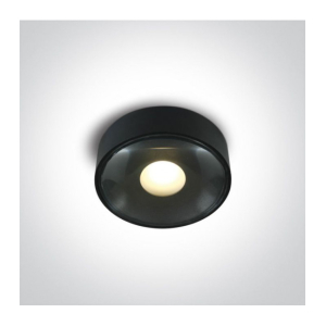 6W LED Griestu lampa IP65 Black Ø10.7 67484/B/W
