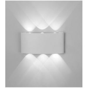 6W LED Sienas lampa ARCS Sand White IP54 6541