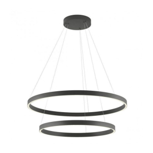 82W LED Piekarama lampa FEBE Black 3000K Ø80 Dimmējama 01-2897