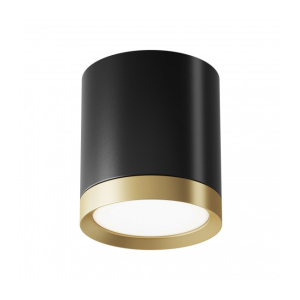 Griestu lampa HOOP Black Ø8.5 C086CM-GX53-MRD-BG